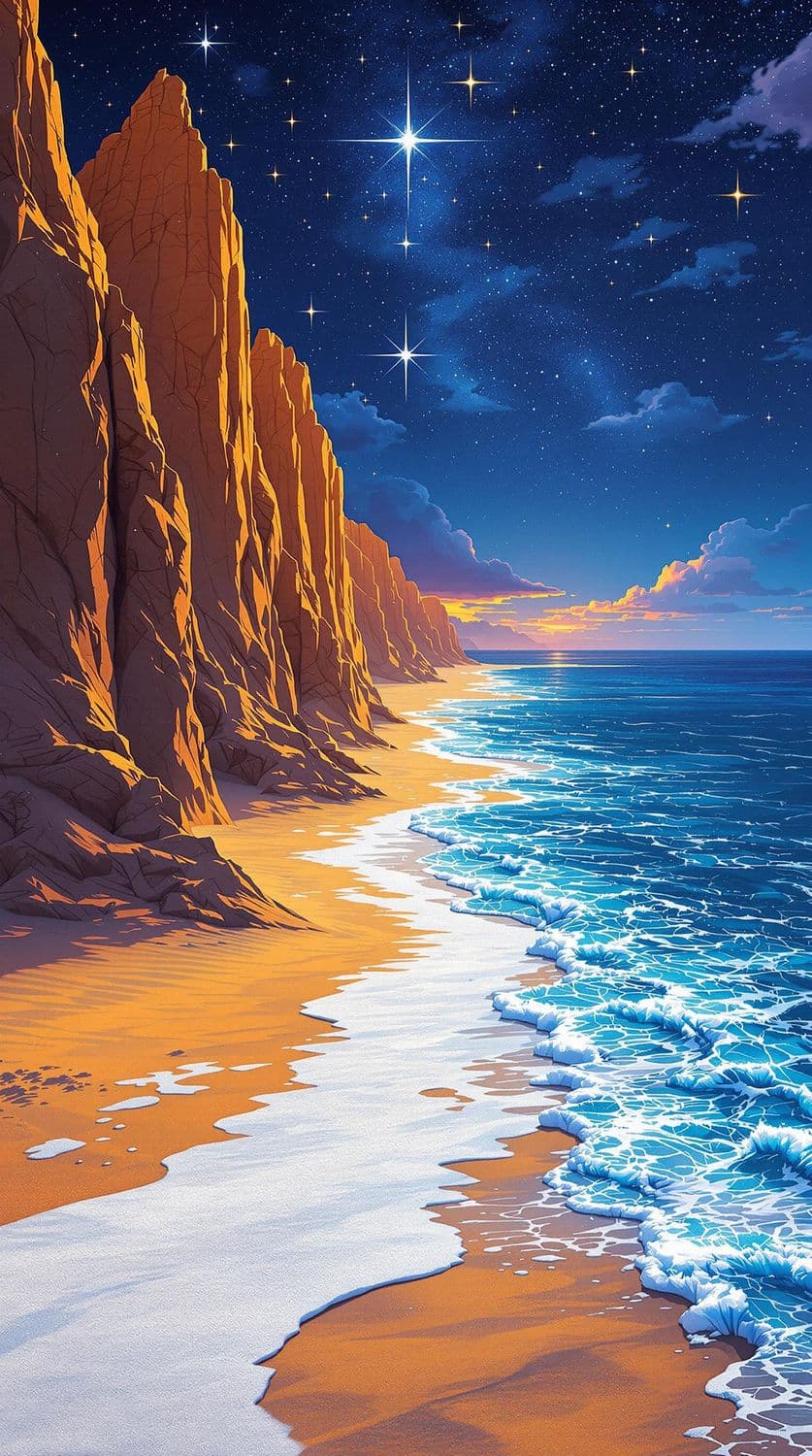 Desert Nightscape Dream