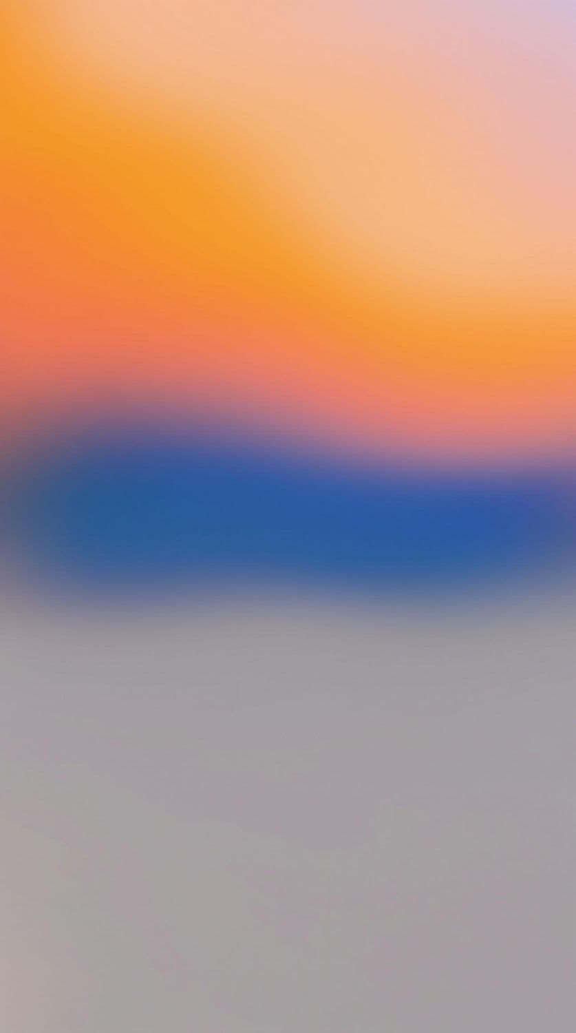 Peach to Blue Gradient