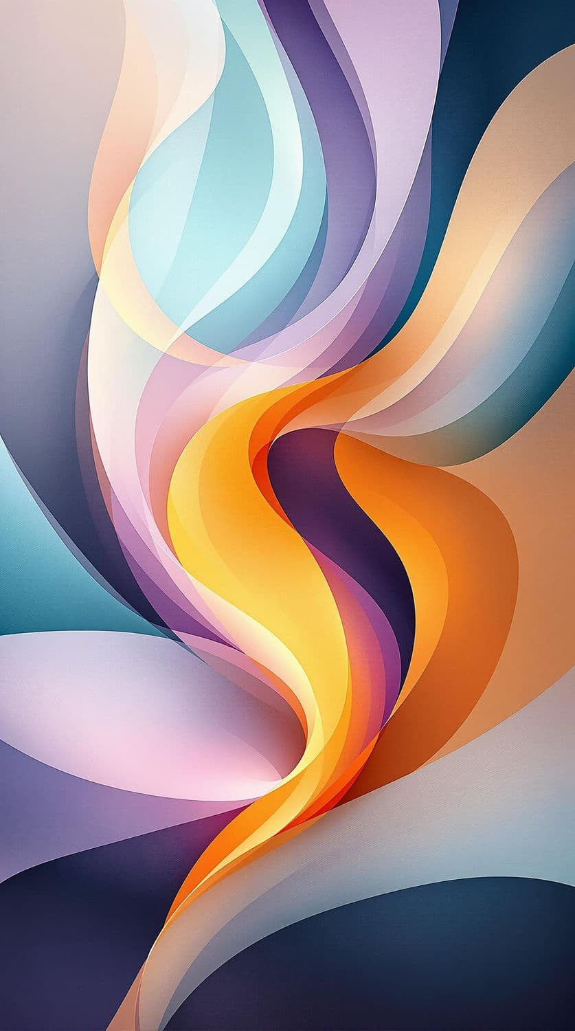 Elegant Swirls of Color