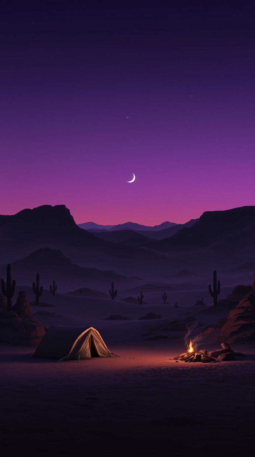 Desert Twilight Tranquility