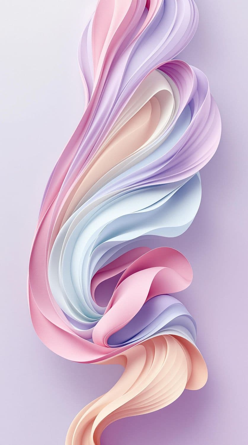 Graceful Ribbon Spiral