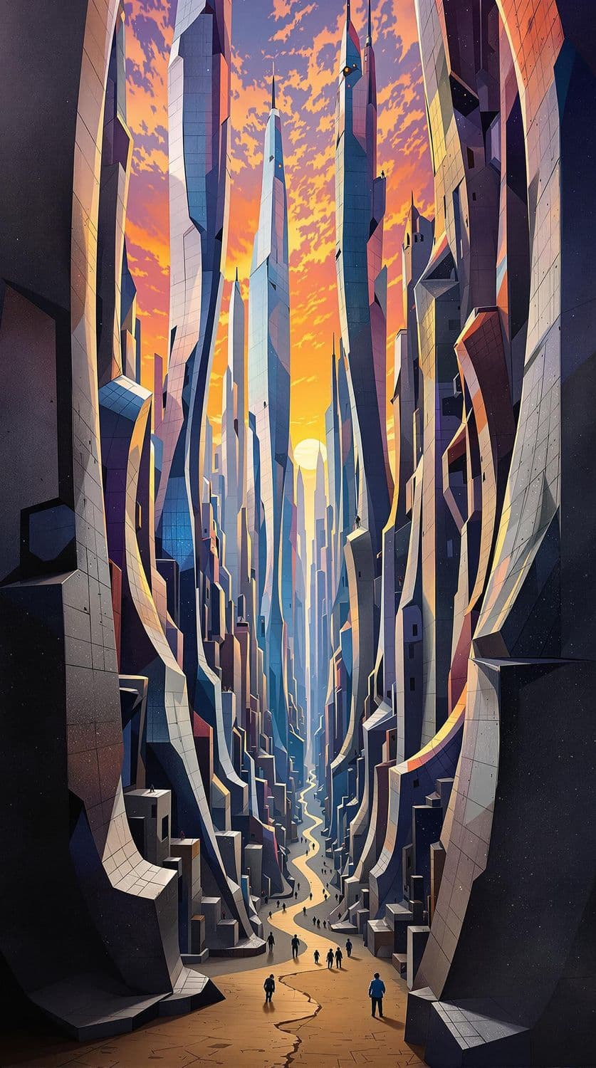 Twisted Urban Dreamscape