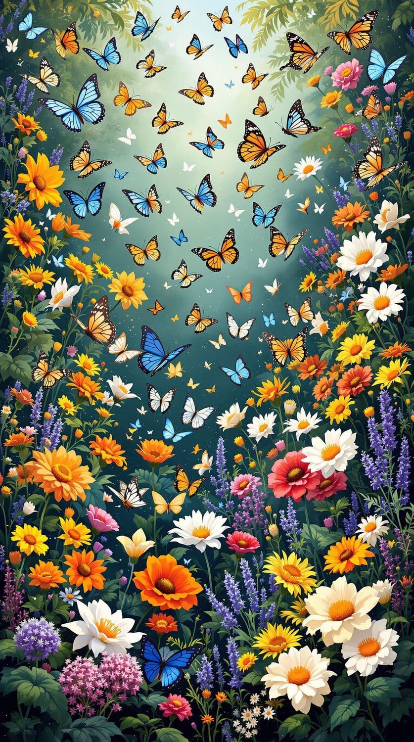 Butterfly Garden Symphony