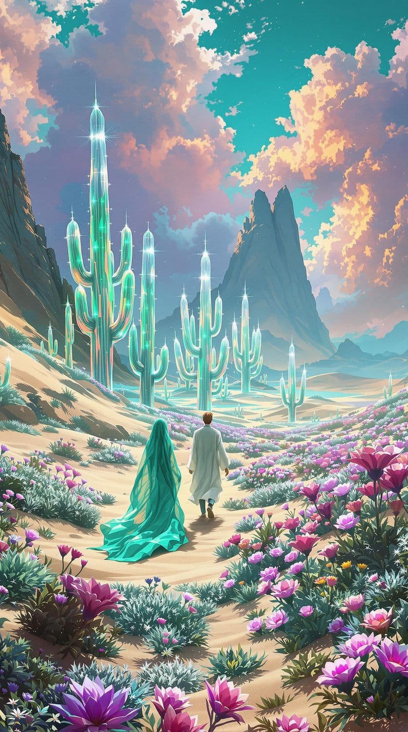 Emerald Desert Mirage