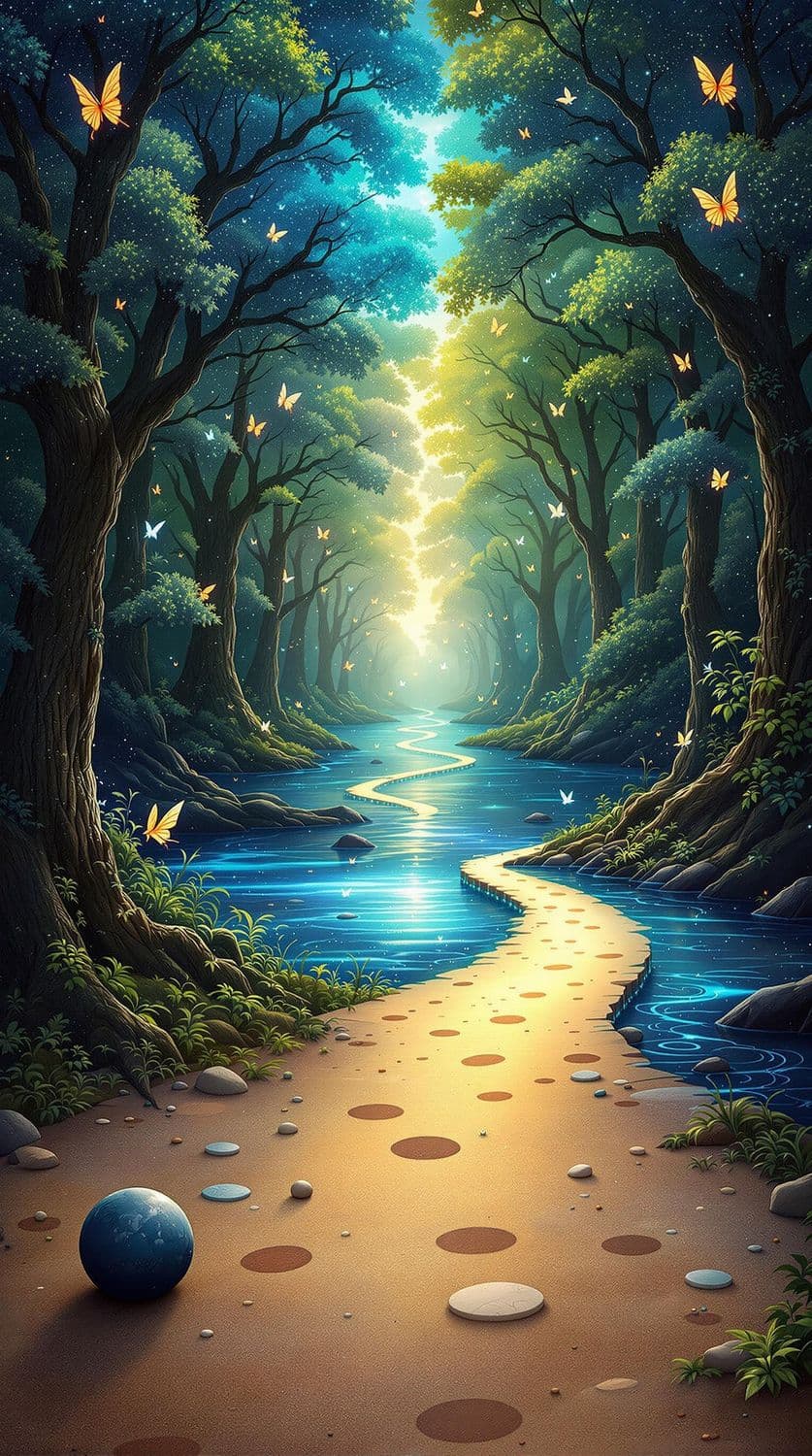 Bioluminescent Forest