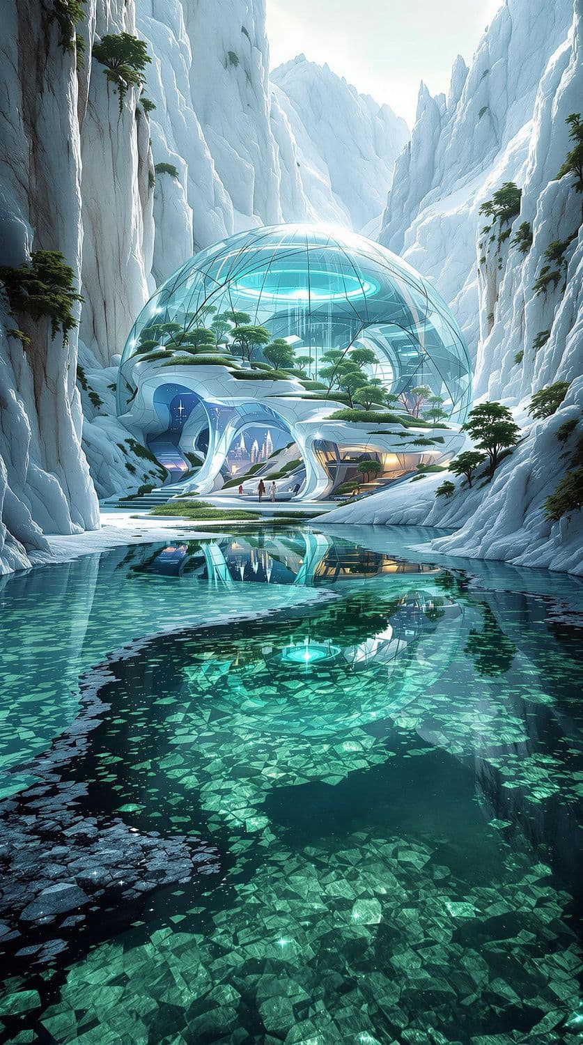 Dome City in Icy Valley