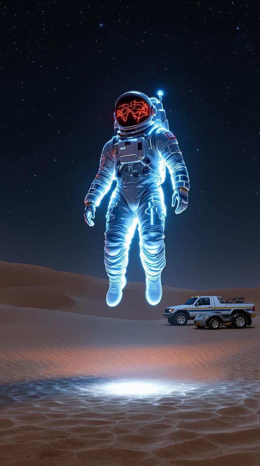 Cosmic Desert Mirage