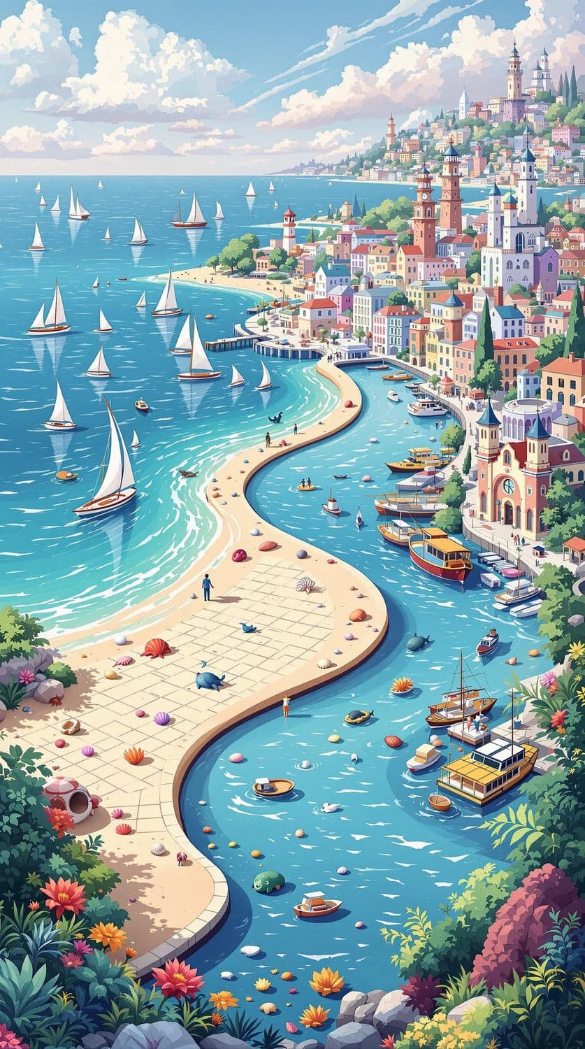 Seascape to Harbor City