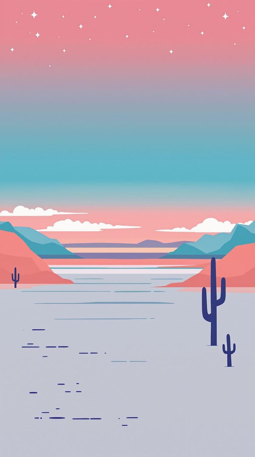 Tropical Desert Twilight