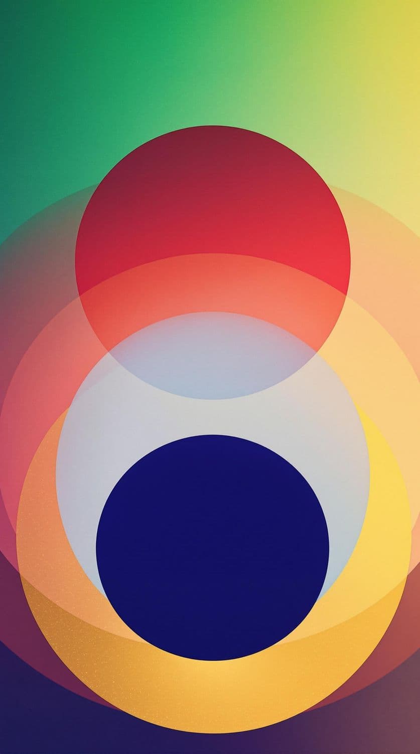 Concentric Circles with Radiant Center