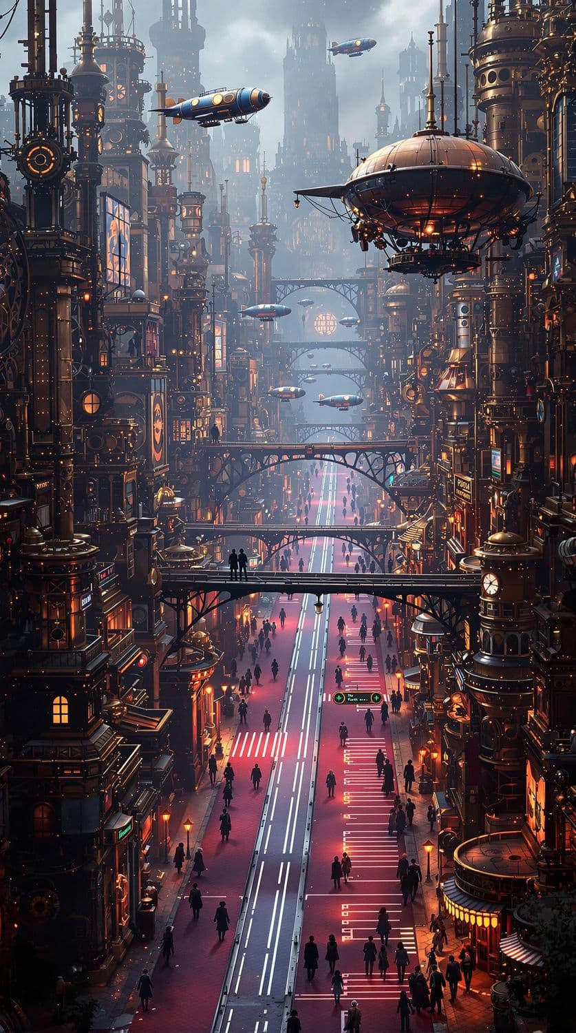 Steampunk Metropolis