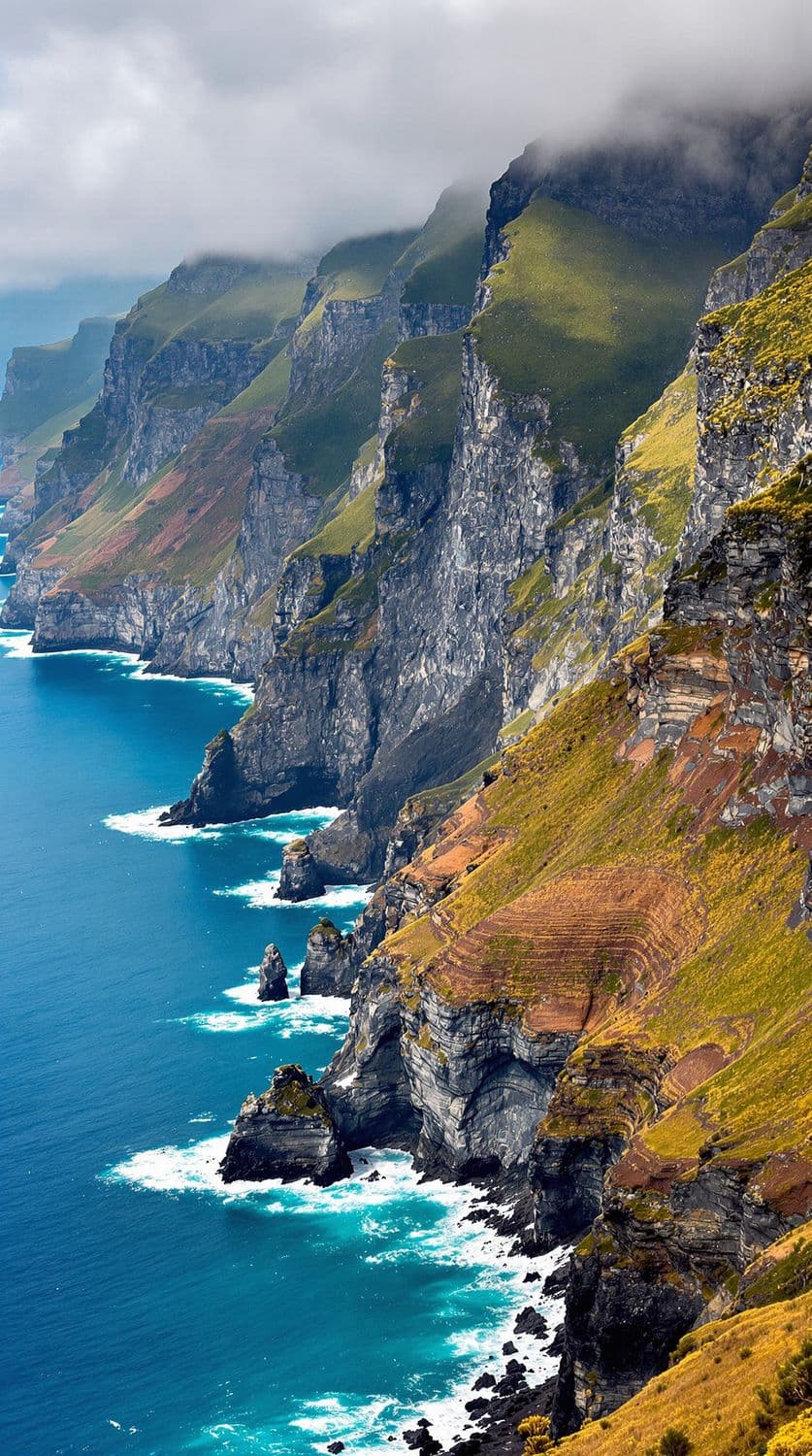 Dramatic Coastal Panorama