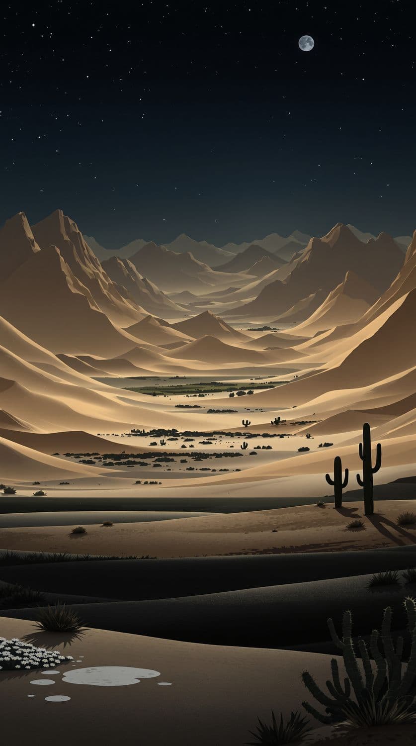 Desert Nightscape