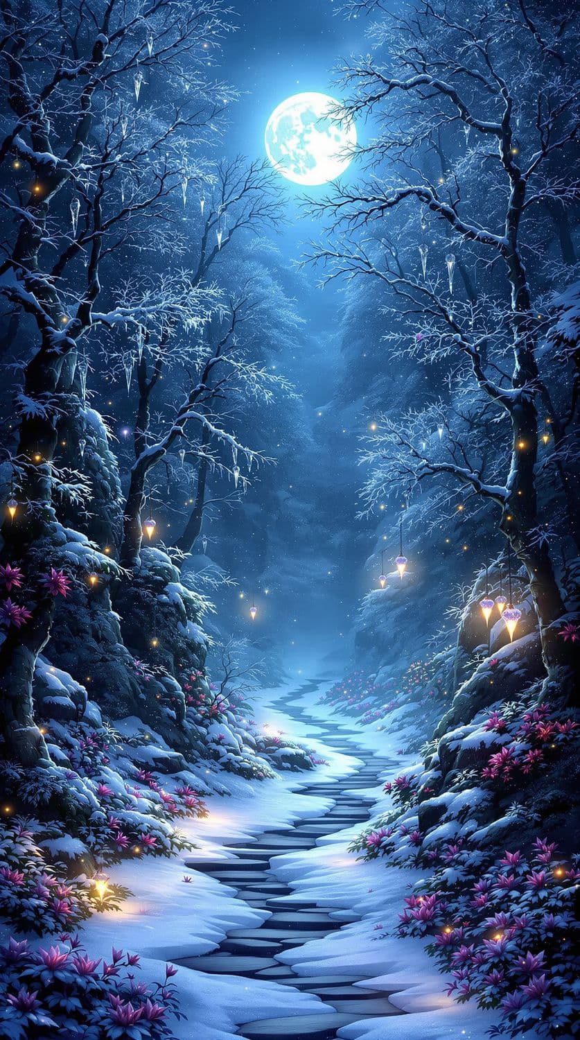 Enchanted Winter Forest