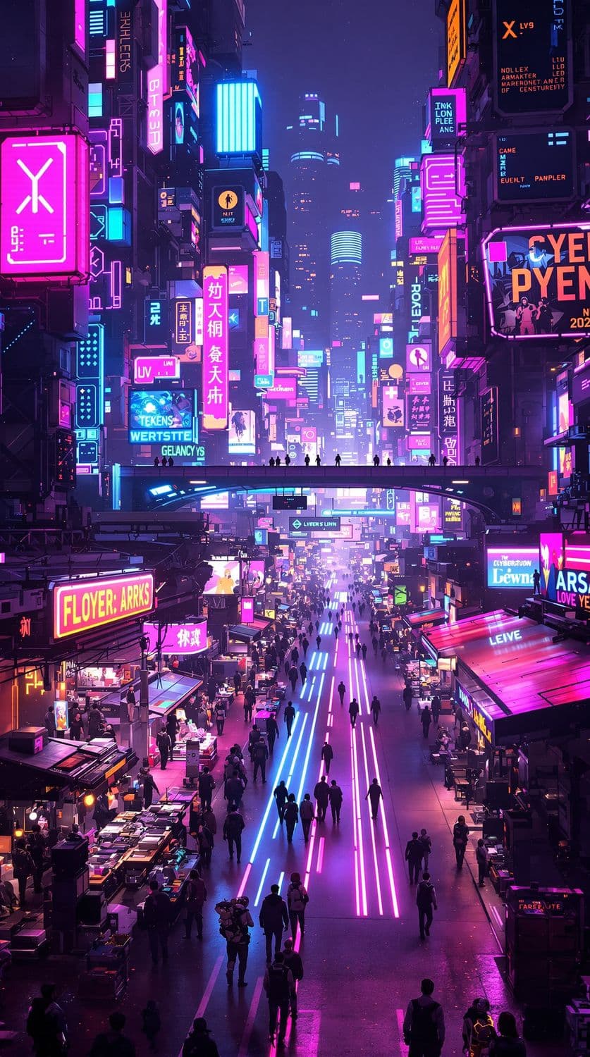 Cyberpunk Market Buzz