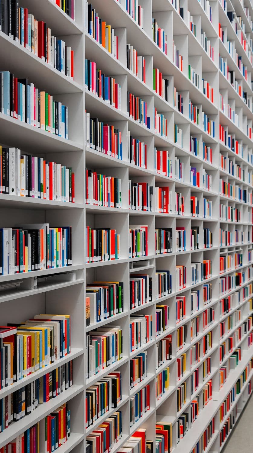 Modern Library Interior