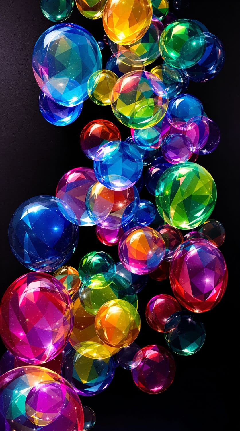 Kaleidoscopic Jewel Orbs
