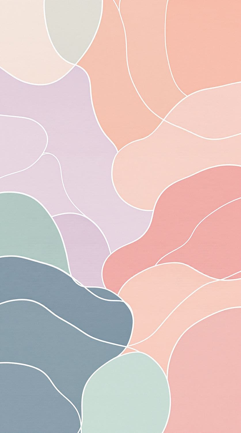 Calming Pastel Abstract