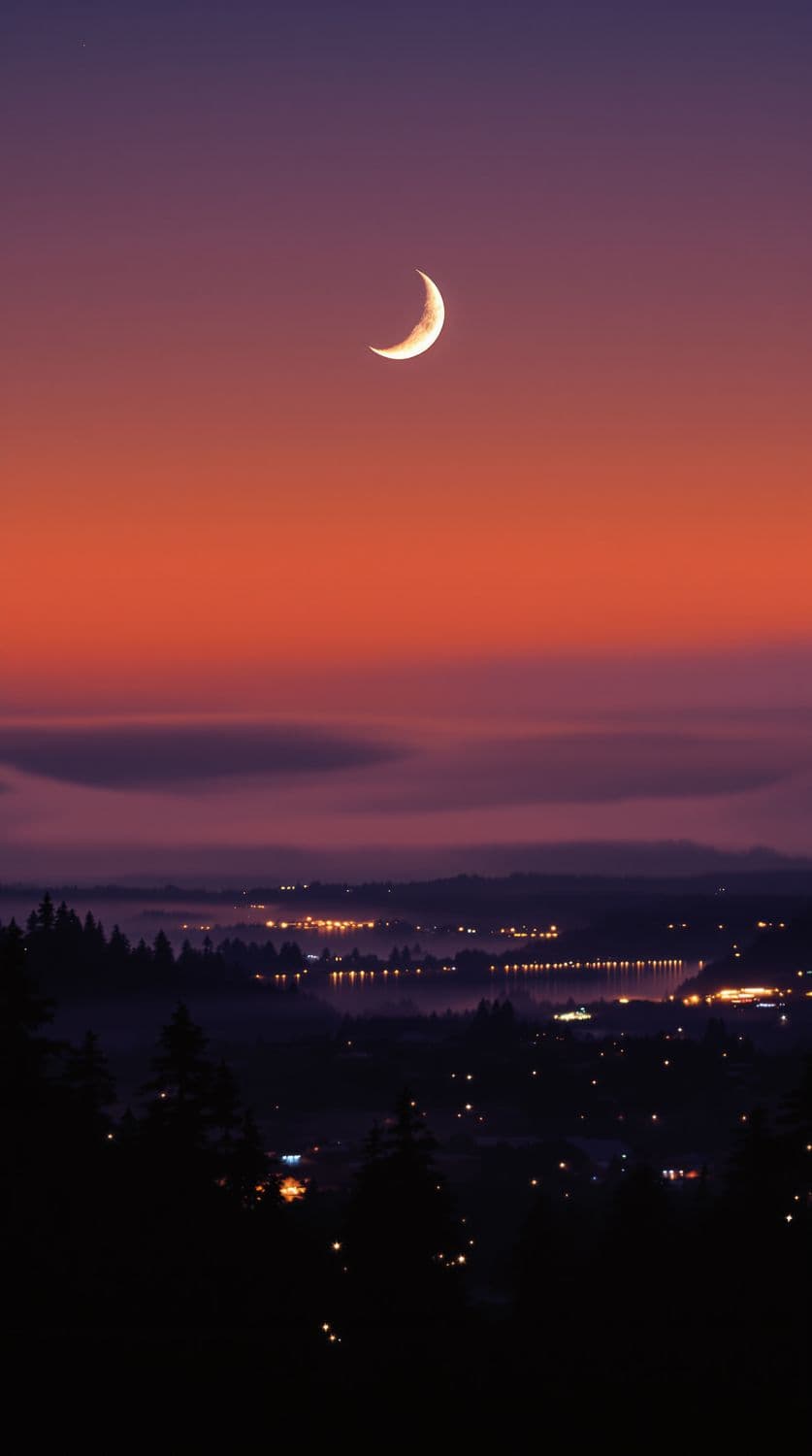 Twilight Over the Forest