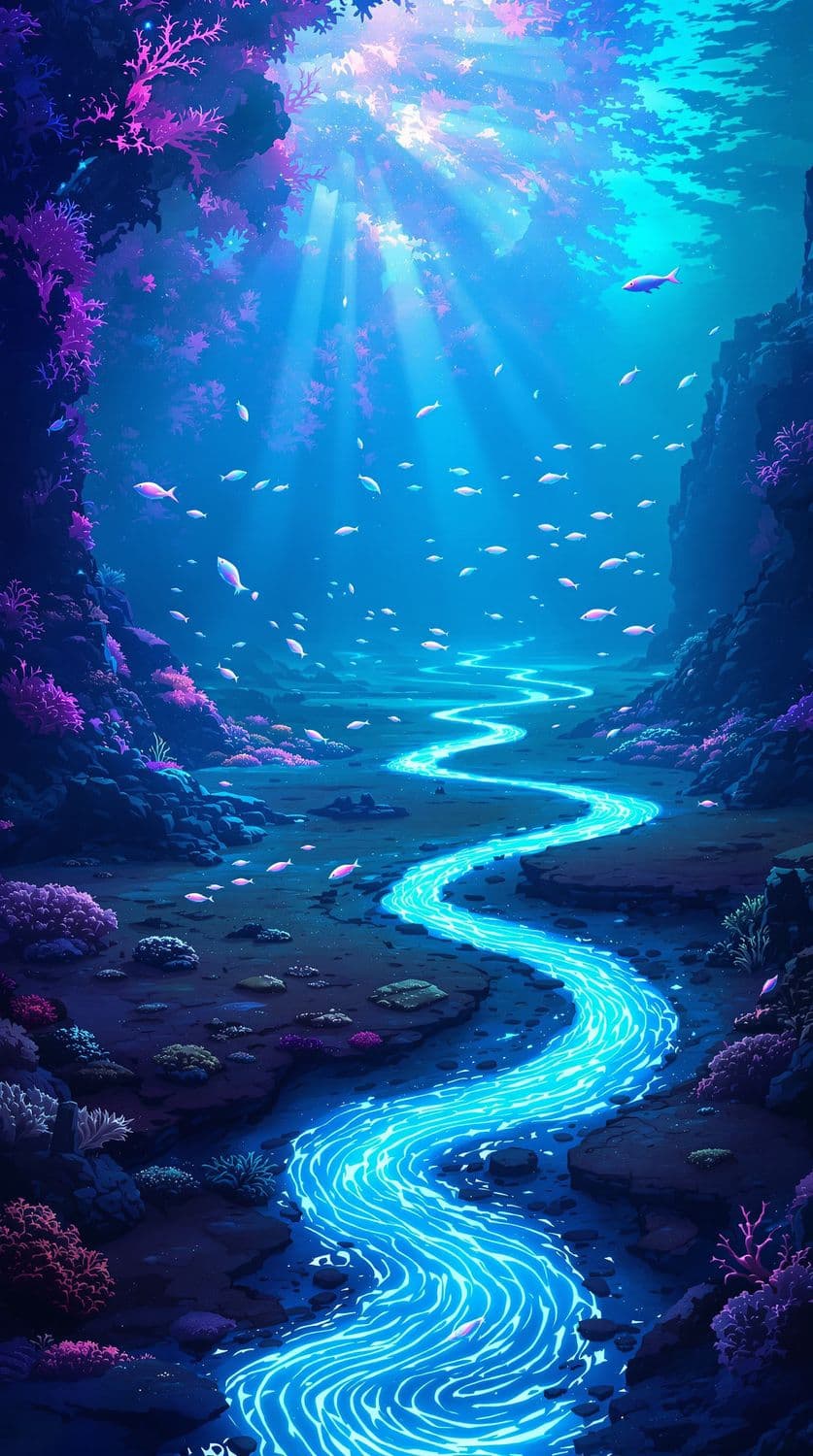 Neon Underwater Kingdom