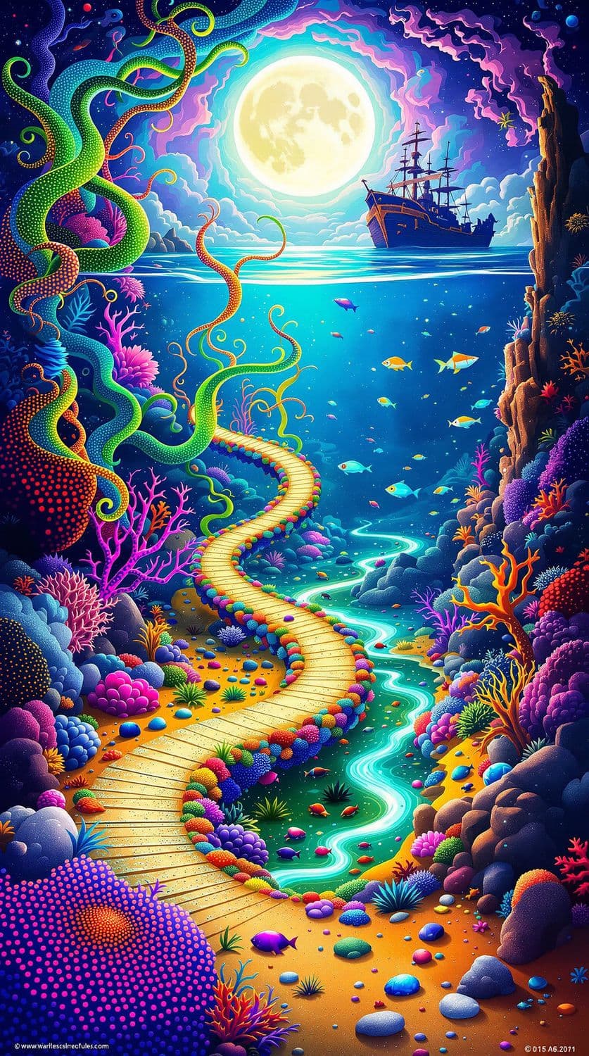 Surreal Underwater Dreamscape