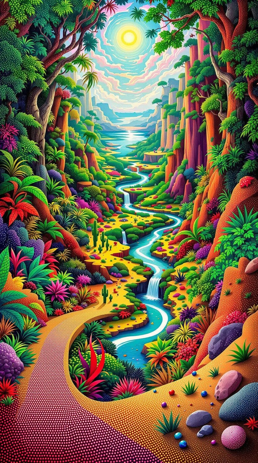 Whimsical Jungle Retreat