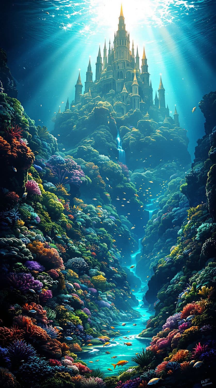 Mystical Underwater Kingdom