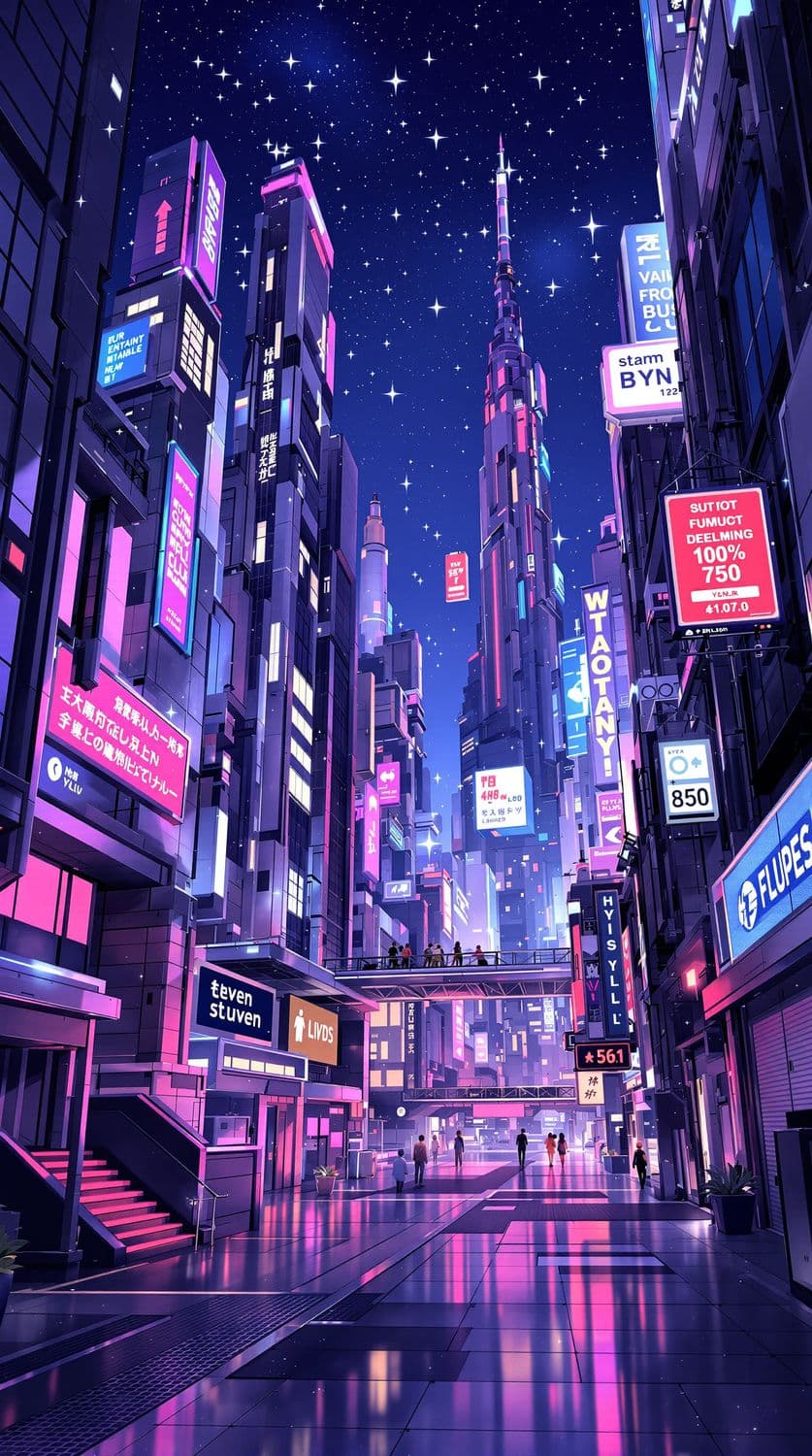 Futuristic Nightscape