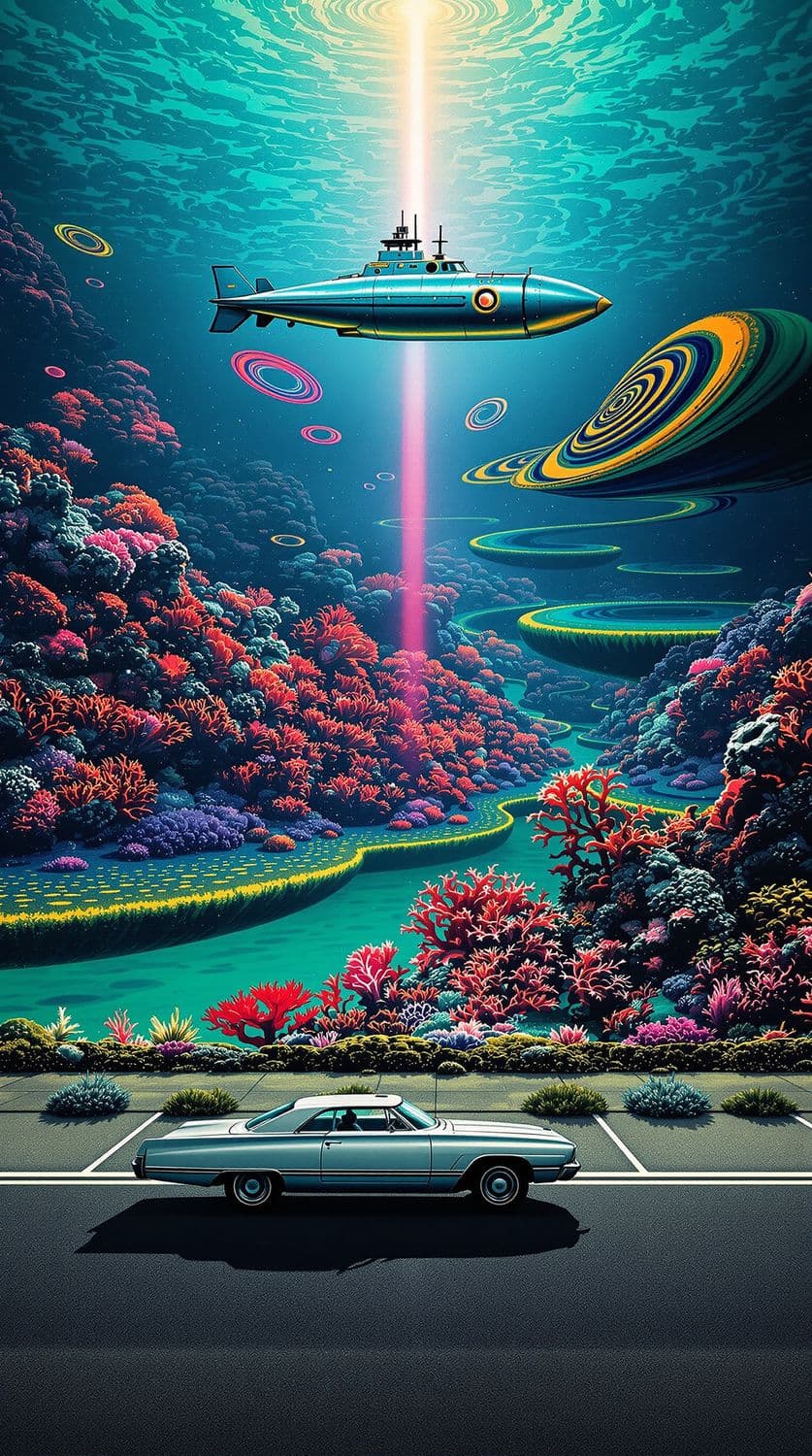 Psychedelic Underwater Voyage
