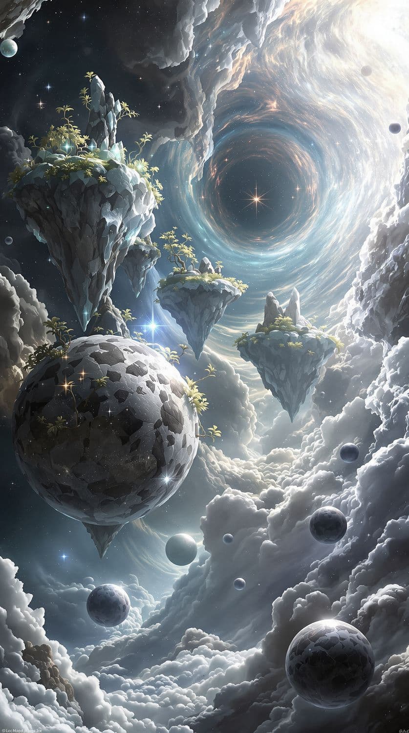 Floating Cosmic Isles