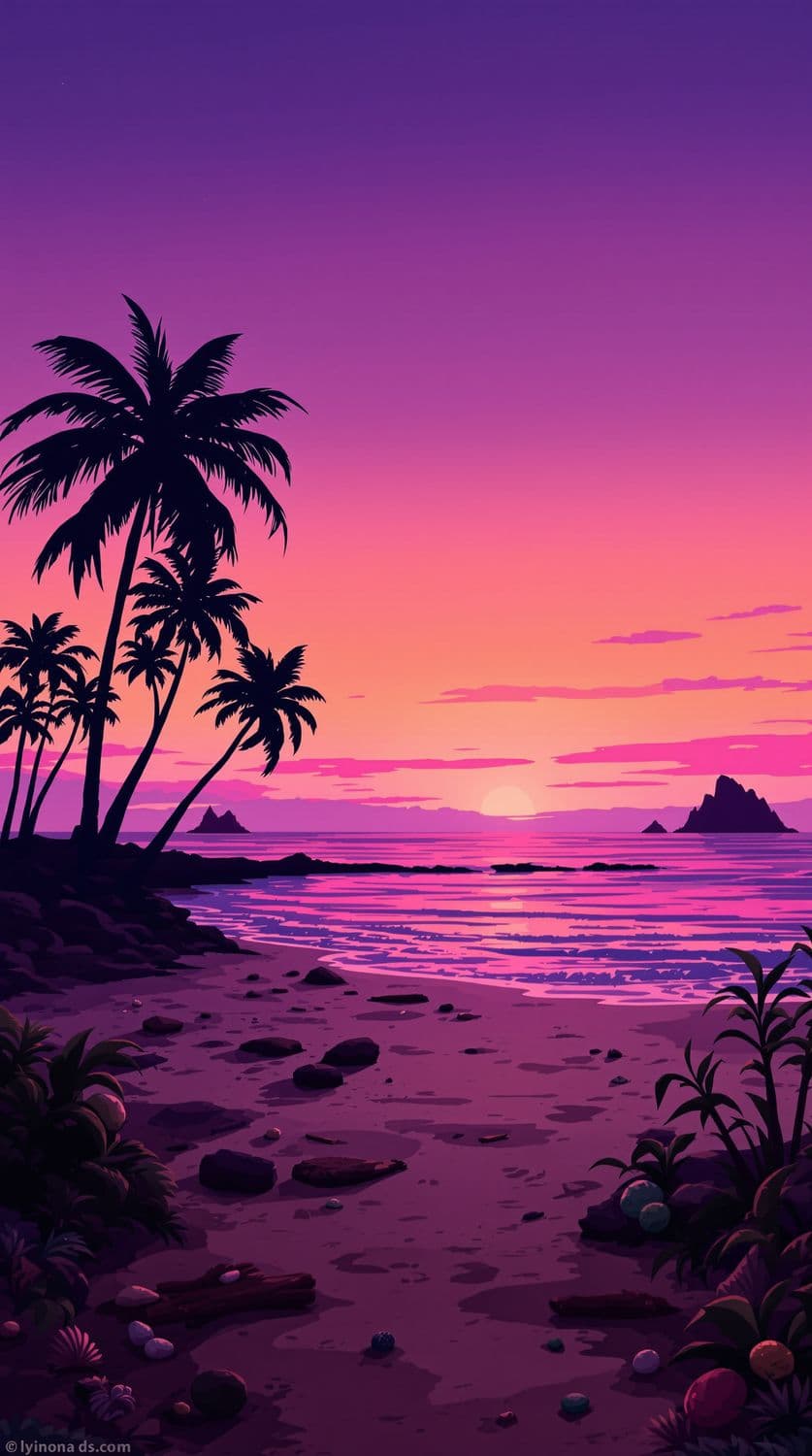 Tropical Beach Sunset