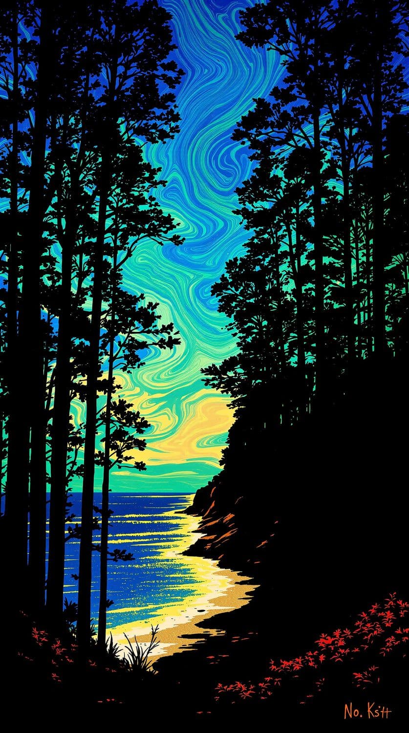 Ethereal Forest Vortex