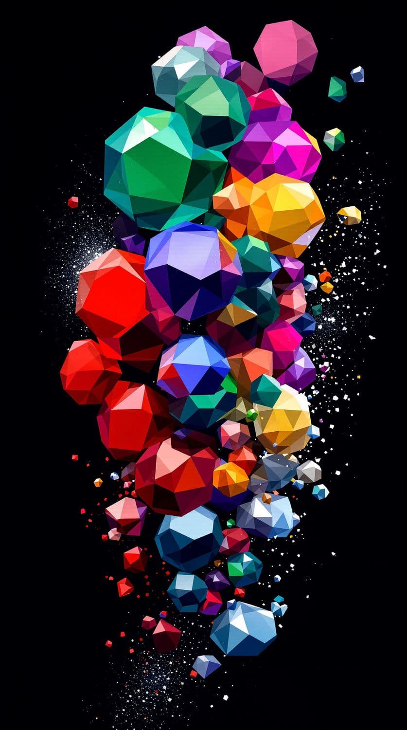 Gemstone Explosion