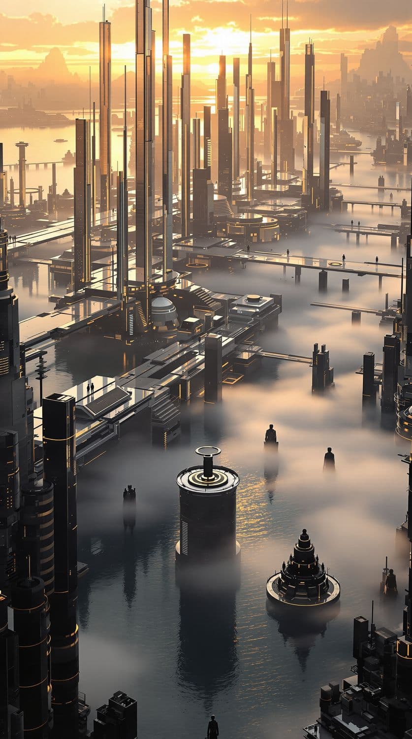 Floating Aquatic Metropolis