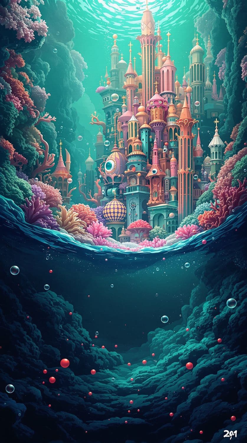Underwater Coral City