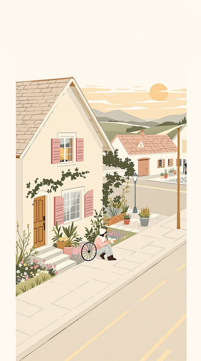 Quiet Village Morning