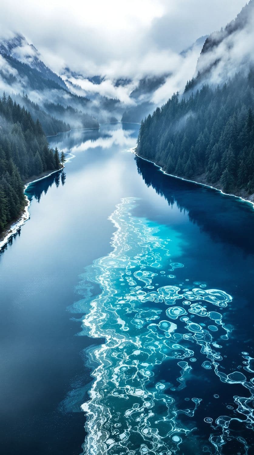 Mystical Mountain Lake