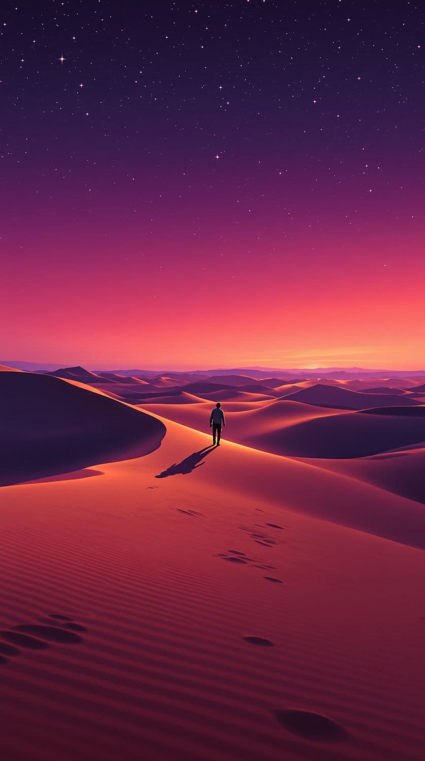 Desert Dusk Wanderer