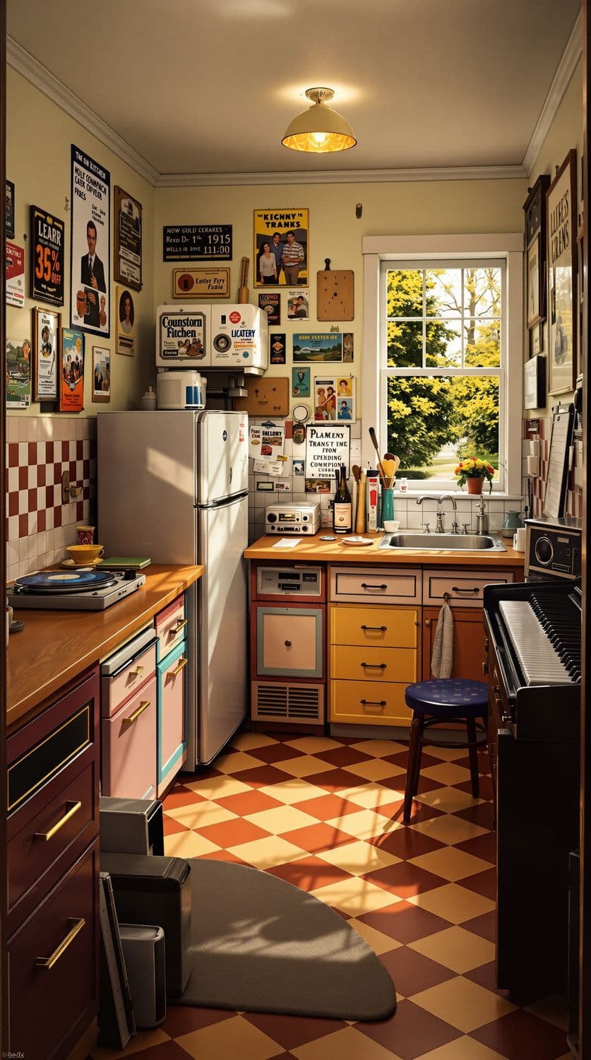 Nostalgic Kitchen Charm