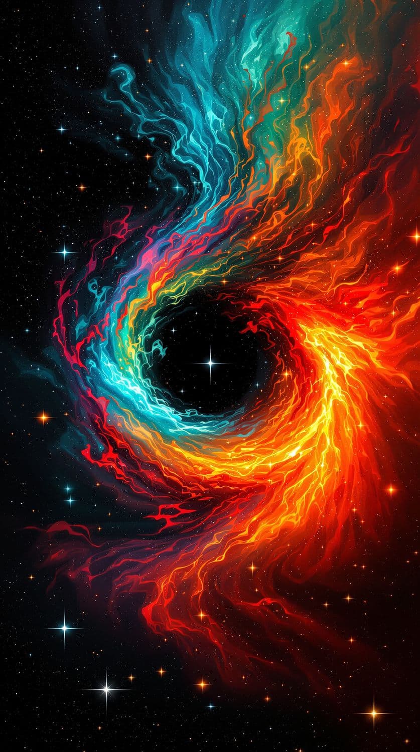 Cosmic Vortex Waltz