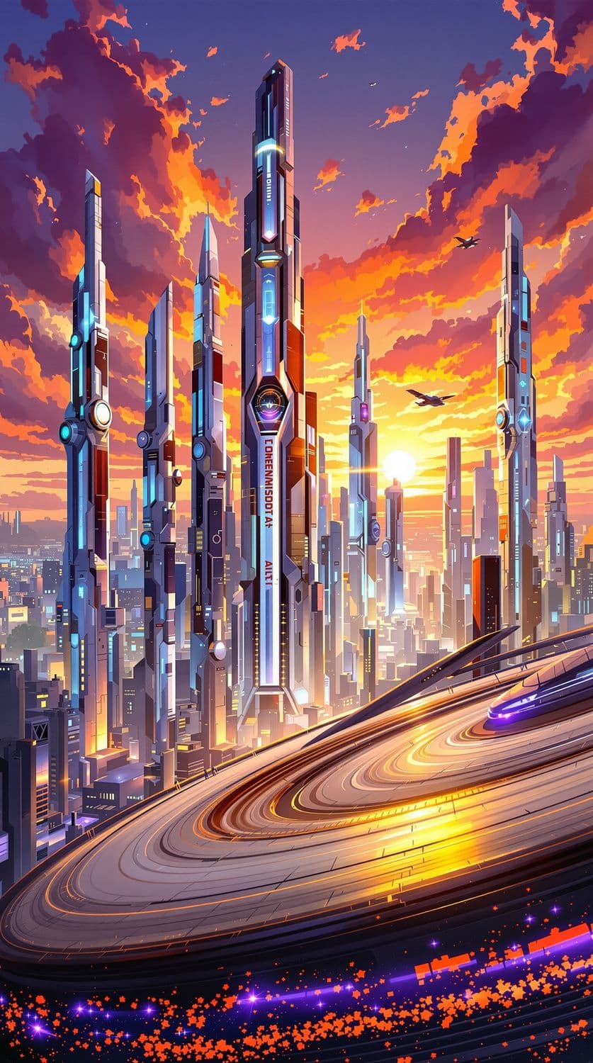 Futuristic Skyline