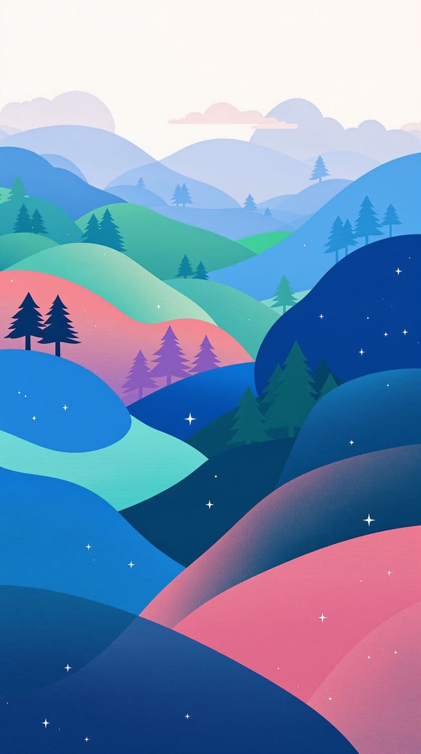 Whimsical Forestscape