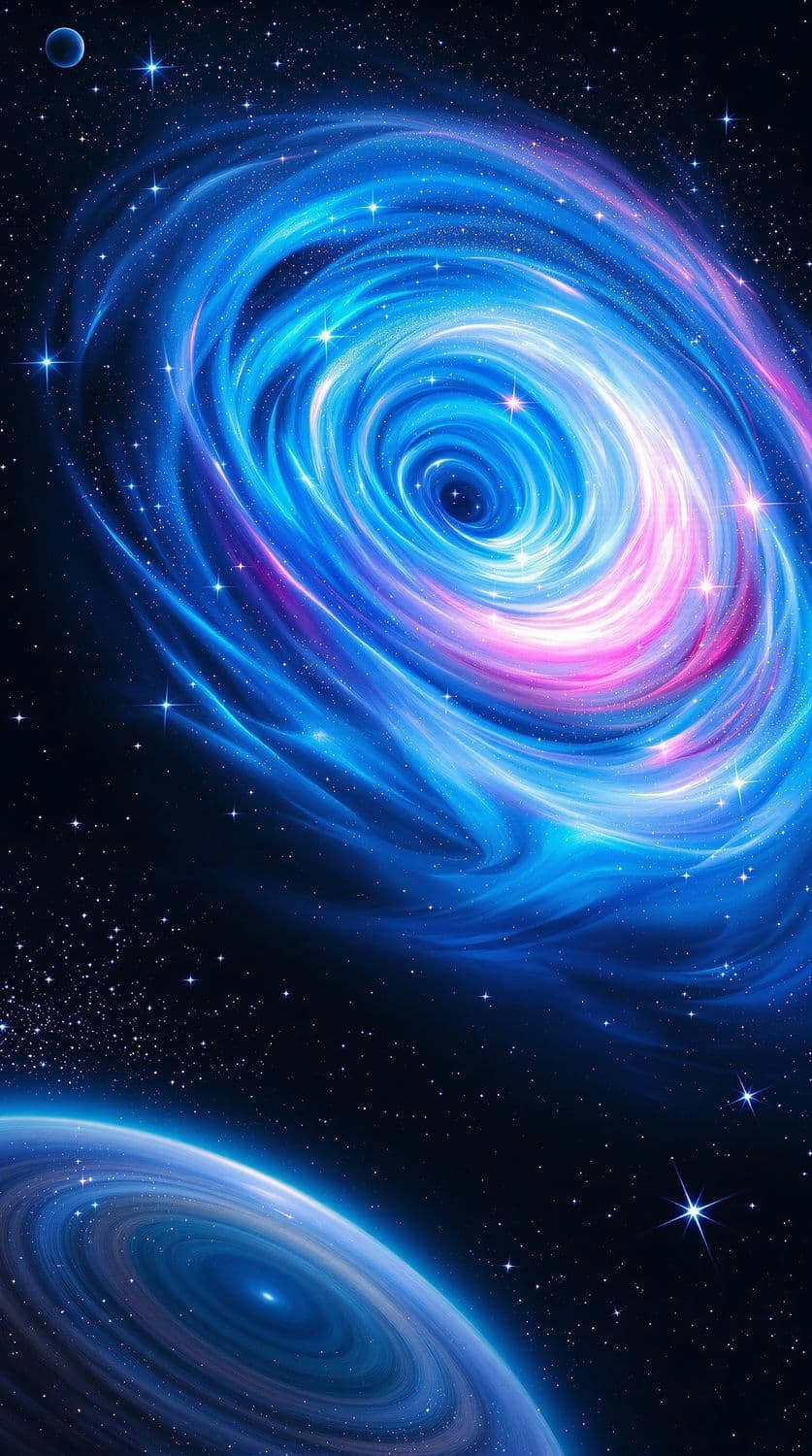 Luminescent Spiral Galaxy