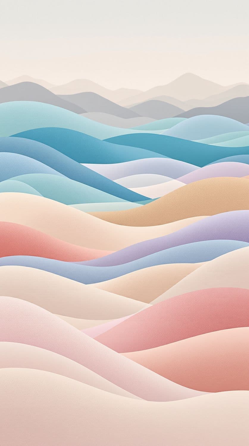Wave-like Sand Dunes