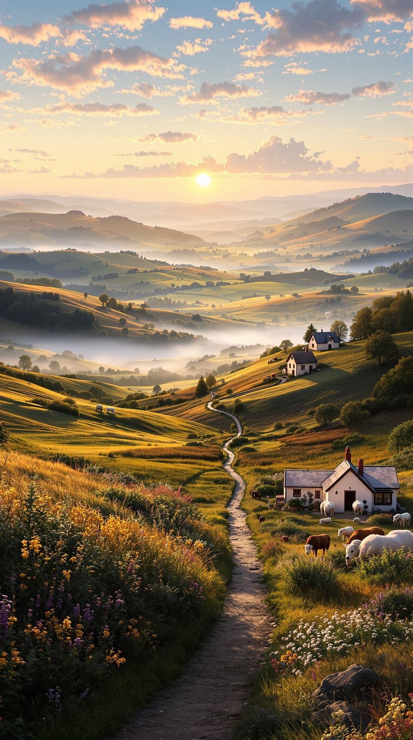 Dawn in the Countryside