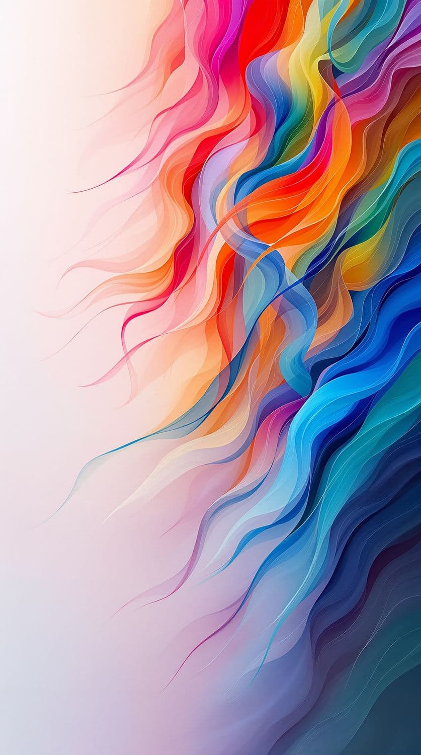 Cascading Ribbons