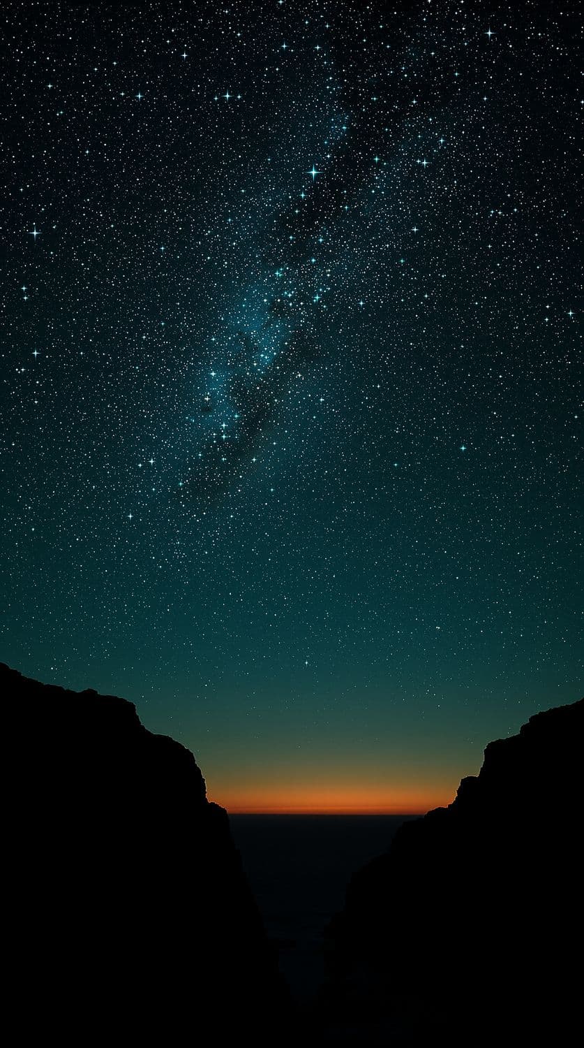 Coastal Starry Night