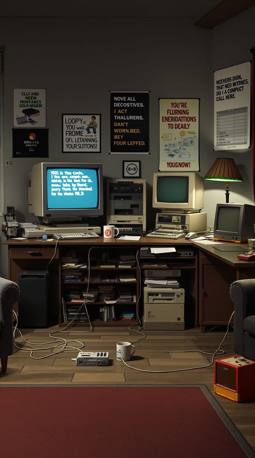 Early 90s Office Environment