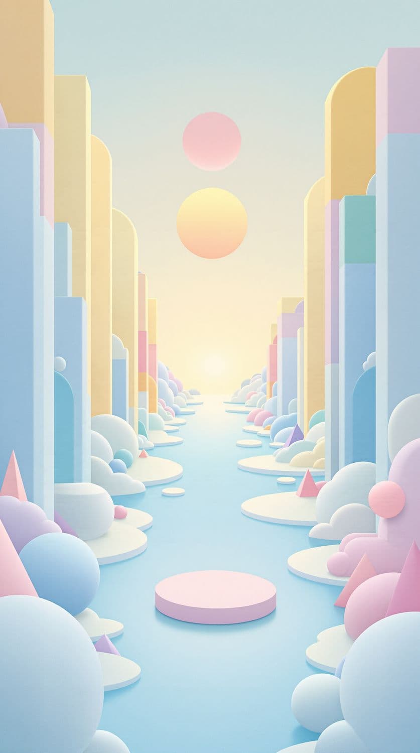 Whimsical Pastel Arches