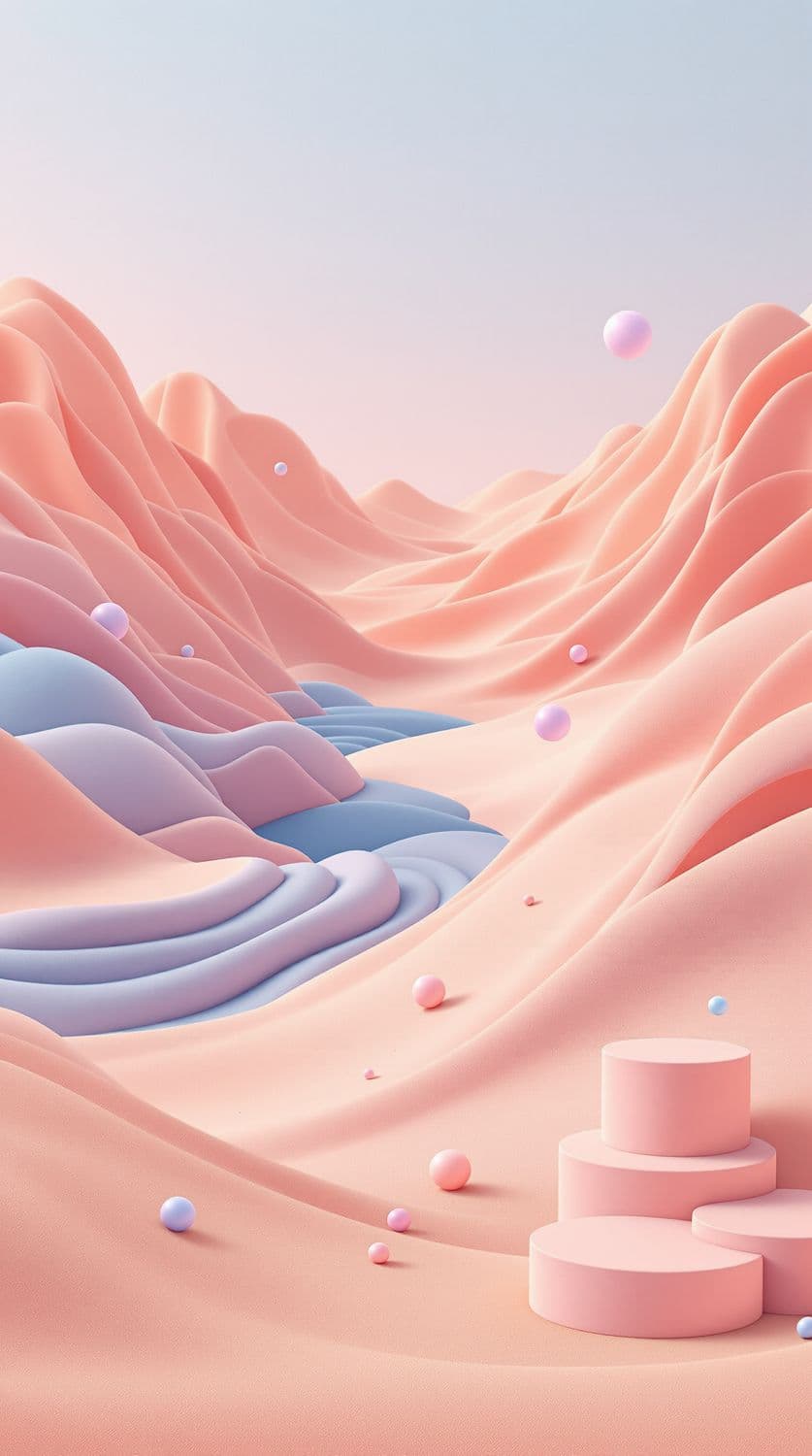 Whimsical Desert Dunes